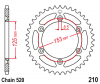 PBR Zębatka Tylna Do Honda CRF 150 (03-16) , 46 zębów